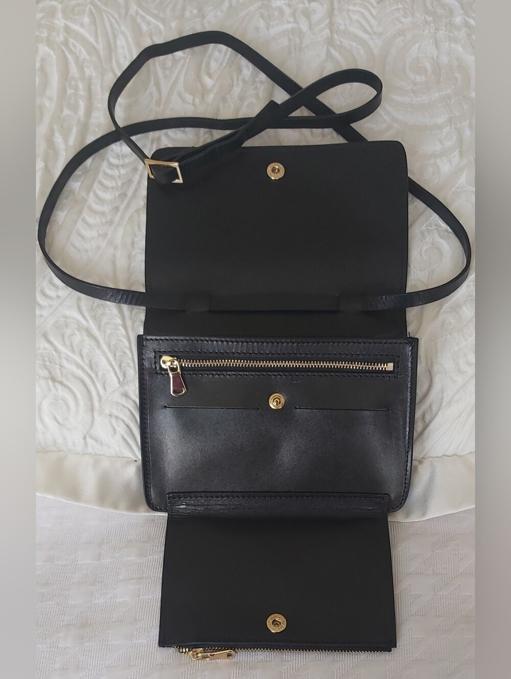 Garuglieri Leather Shoulder/Crossbody Bag